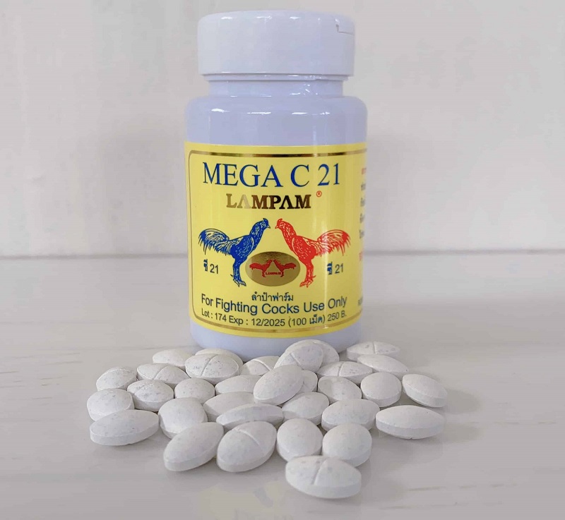 Mega – C21 là một trong các loại thuốc gà đá được đánh giá cao về độ hiệu quả