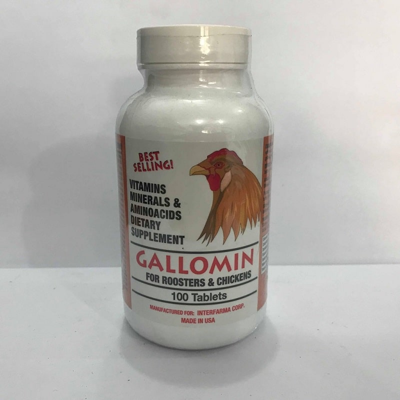 Gallomin là thuốc gà đá giúp chiến kê tăng thể lực và sức chiến đấu